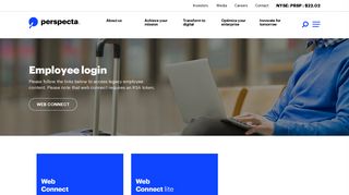 Employee Login | Perspecta - Saba Cloud Portal
