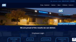 
                            3. Employee Login | Security Alarm Systems - Home & Business Alarms ... - Https Secure Sscintel Com Intranet Login Asp