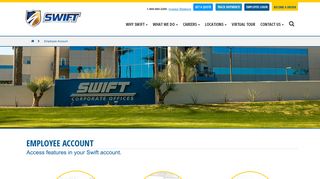 Employee Login - Swift Transportation - Swift University Portal