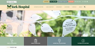 
Employee Login | York Hospital  
