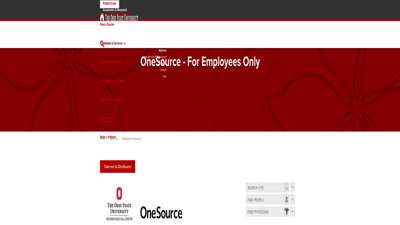 Employee OneSource - Ohio State University