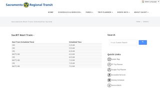 
                            2. Employee Platform - SacRT Next Train - Sacramento Regional Transit Employee Portal
