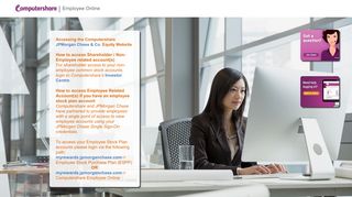 
                            3. Employee Portal - Computershare - Chase Employee Email Portal
