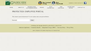 
Employee Portal – Golden View Health Care
