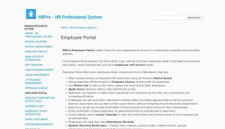
                            4. Employee Portal - HRPro - HR Professional System - Google Sites - Hrpro Employee Portal