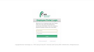 
                            1. Employee Portal Login - securedportals.com - Hti Portal
