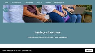 
Employee Portal | Retirement Center Management  
