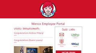 
                            3. Employee Portal - Wenco Wendy's - Wendy's Weconnect Login