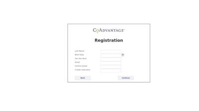 Employee Registration - CoAdvantage