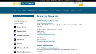 
                            9. Employee Resources | Midland Health