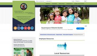 Employee Resources - School District of Osceola County - Osceola School District Employee Portal