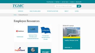 
Employee Resources - Terrebonne General Medical Center  
