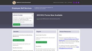 
                            8. Employee Self Service - Baltimore County - Bcps Intranet Portal