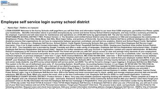 
                            12. Employee self service login surrey school district - Disd Oracle Self Service Portal