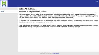 
                            3. Employee Self Service - Tyler Technologies - Tyler Technologies Employee Self Service Portal