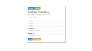 
                            5. Employee Verification Please fill out the form to verify your ... - HCI Portal - Hci Employee Portal