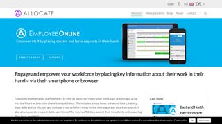 
                            8. EmployeeOnline - Allocate UK - Nlag Staff Portal