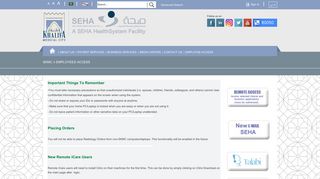 
                            2. Employees Access - Seha - Oracle Portal Seha