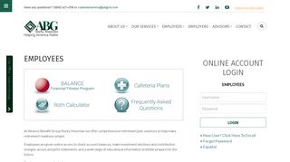 
                            4. Employees | Alliance Benefit Group Rocky Mountain - Alliance Benefit Group Portal