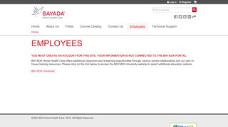 
                            4. Employees | BAYADA Education Connection - Bayada University Employee Portal
