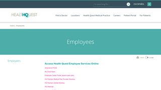 
                            1. Employees - Health Quest - Healthquest Portal