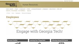 
                            3. Employees | Human Resources | Georgia Institute of ... - Techworks Gatech Portal