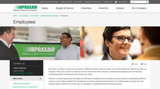 
                            3. Employees | Praxair, Inc. - Praxair Employee Portal