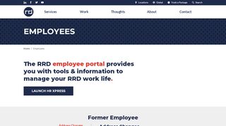 
                            2. Employees | RRD - RR Donnelley - Rr Donnelley Benefits Portal
