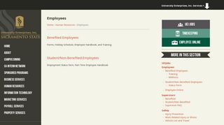 
                            2. Employees - University Enterprises, Inc. - Sac State - Uei Employee Online Portal
