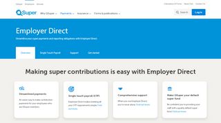 
                            7. Employer Direct | QSuper - Streamline Login Qld Health