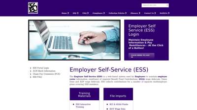 
                            7. Employer > ESS