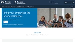 
                            5. Employer home - Regence - Regence Employer Portal