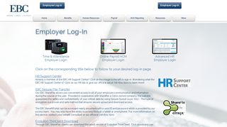 Employer Log-In - ebc-hr-pay-benefits - Ebc Payroll Portal