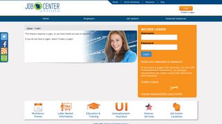 
                            2. Employer Login - Job Center of Wisconsin - Job Center of ... - Wisconsin Gov Email Portal