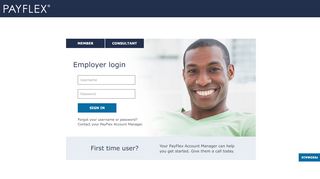 
                            2. Employer Login - PayFlex - Flexdirect Employer Portal