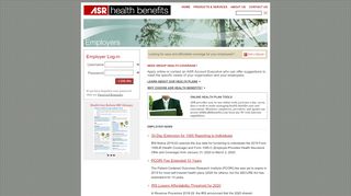 
                            6. Employers - ASR Health Benefits - Asr Provider Portal