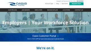 
                            5. Employers | Oasis Staffing | Your Workforce Solution - Oasis Staffing Portal