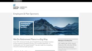 
                            7. Employers & Plan Sponsors - American Funds | Capital Group