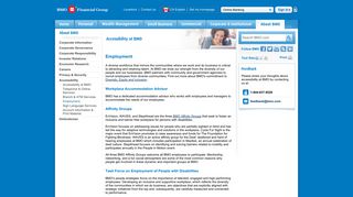 
                            3. Employment | BMO Bank of Montreal - BMO.com - Bmo Careers Portal