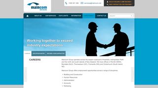 
                            6. Employment - Maincom Services - Maincom Subcontractor Portal