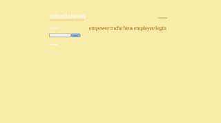 empower roche bros employee login - AMDB - Empower Roche Bros Employee Login
