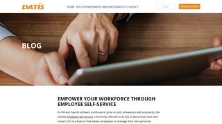 
                            8. Empower Your Workforce With Employee Self Service | DATIS - Empower Self Service Portal