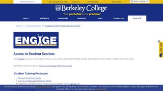 
                            3. Enage and Canvas LMS | Berkeley College - Berkeley College Blackboard Student Portal