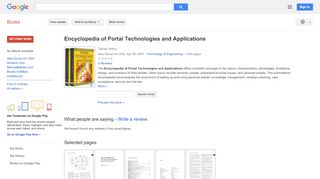 
                            9. Encyclopedia of Portal Technologies and Applications - Eips Webmail Portal