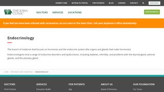 
                            7. Endocrinology - The Iowa Clinic - Iowa Diabetes And Endocrinology Center Portal