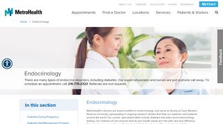 
                            7. Endocrinology | The MetroHealth System - Northeast Ohio Endocrinology Patient Portal
