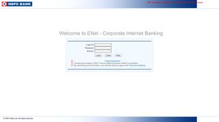 
                            1. ENet - HDFC Bank