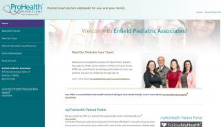 
                            5. Enfield Pediatric Associates - Home - Provider Portal Enfield
