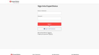 
                            3. Engaging Brand Experts - ExpertVoice - Experticity Sign Up