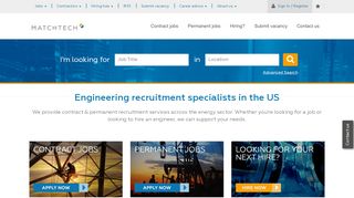 
                            9. Engineering Recruitment Specialists - Matchtech US - Matchtech Portal
